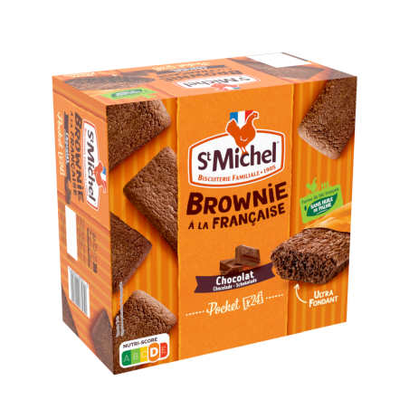 Brownies individuels chocolat format familial (x24)