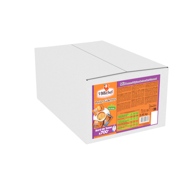 Petites galettes mix – Beurre, pépites de chocolat & éclats de caramel