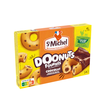 Doonuts fourrés chocolat