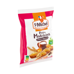 Petites Madeleines pépites chocolat
