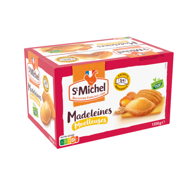 Madeleines moelleuses (x54)