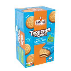 Tronches de cake chocolat (x40)